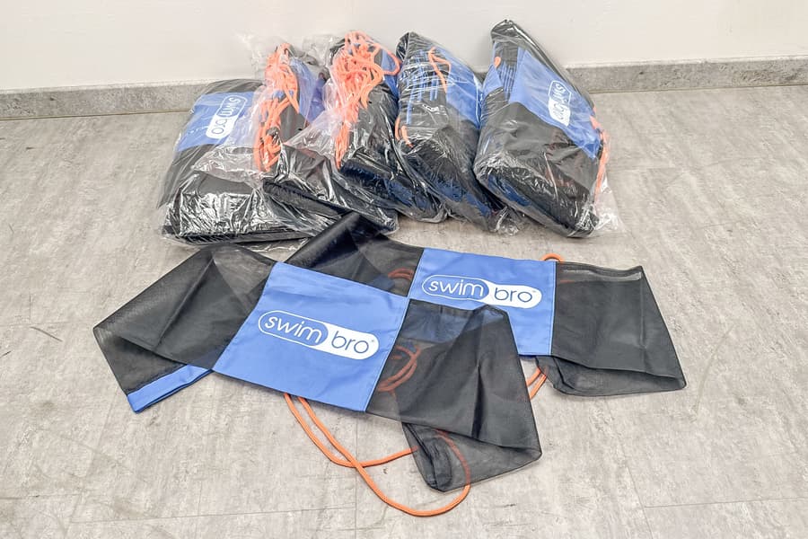 5 Packungen Tragetaschen Swim Bro